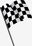 Checkered flag